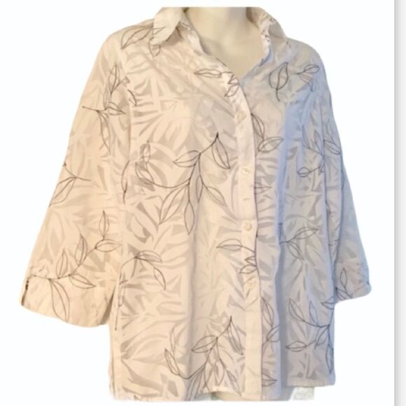 Alfred  Dunner Top - Picture 1 of 7